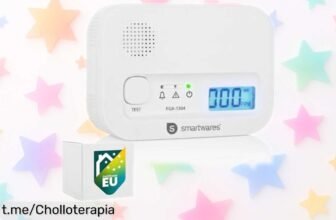 Detector de monóxido de carbono Smartwares con sensor por 10 años: ¡precio rebajado, oferta increíble y protección para tu familia que no puedes dejar pasar!