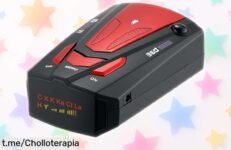 Detector de velocidad radar para coche 360° a precio rebajado, instala fácil y conduce seguro en ciudad o carretera. ¡No te quedes sin el tuyo antes de que se acabe este ofertón!