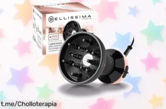 Difusor de aire caliente Bellissima para rizos definidos y sin encrespamiento ¡No te pierdas esta oferta rebajada que hará que tus rizos luzcan espectaculares!