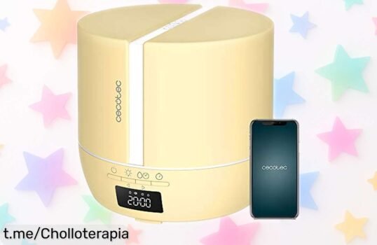 Difusor de aromas Cecotec PureAroma con bluetooth y altavoz, ¡oferta rebajada para disfrutar momentos mágicos en casa! No dejes pasar esta oportunidad única, te lo mereces.