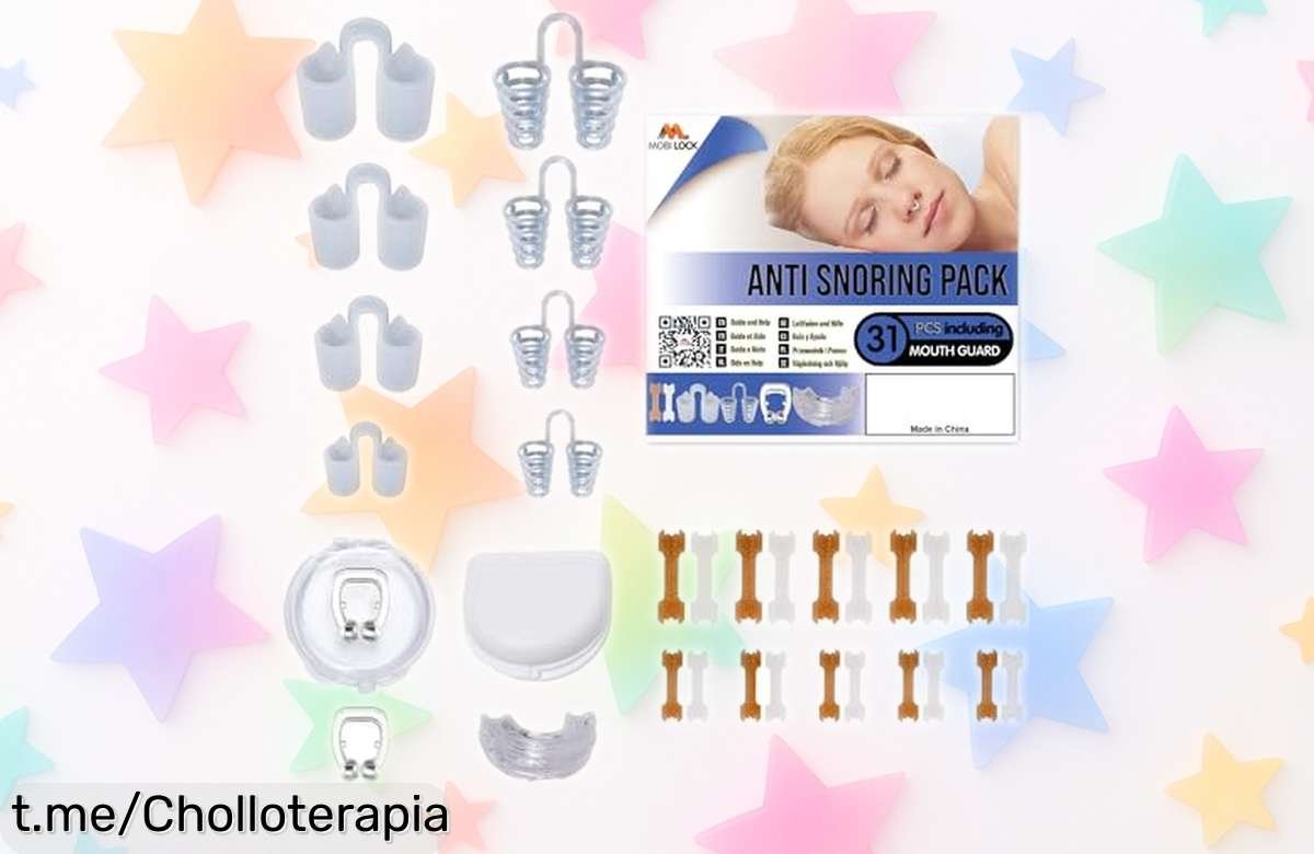 Dilatador nasal con válvulas de silicona dura para dormir sin ronquidos: ¡oferta rebajada y solo 31 unidades disponibles! Respira libremente y despierta renovado.