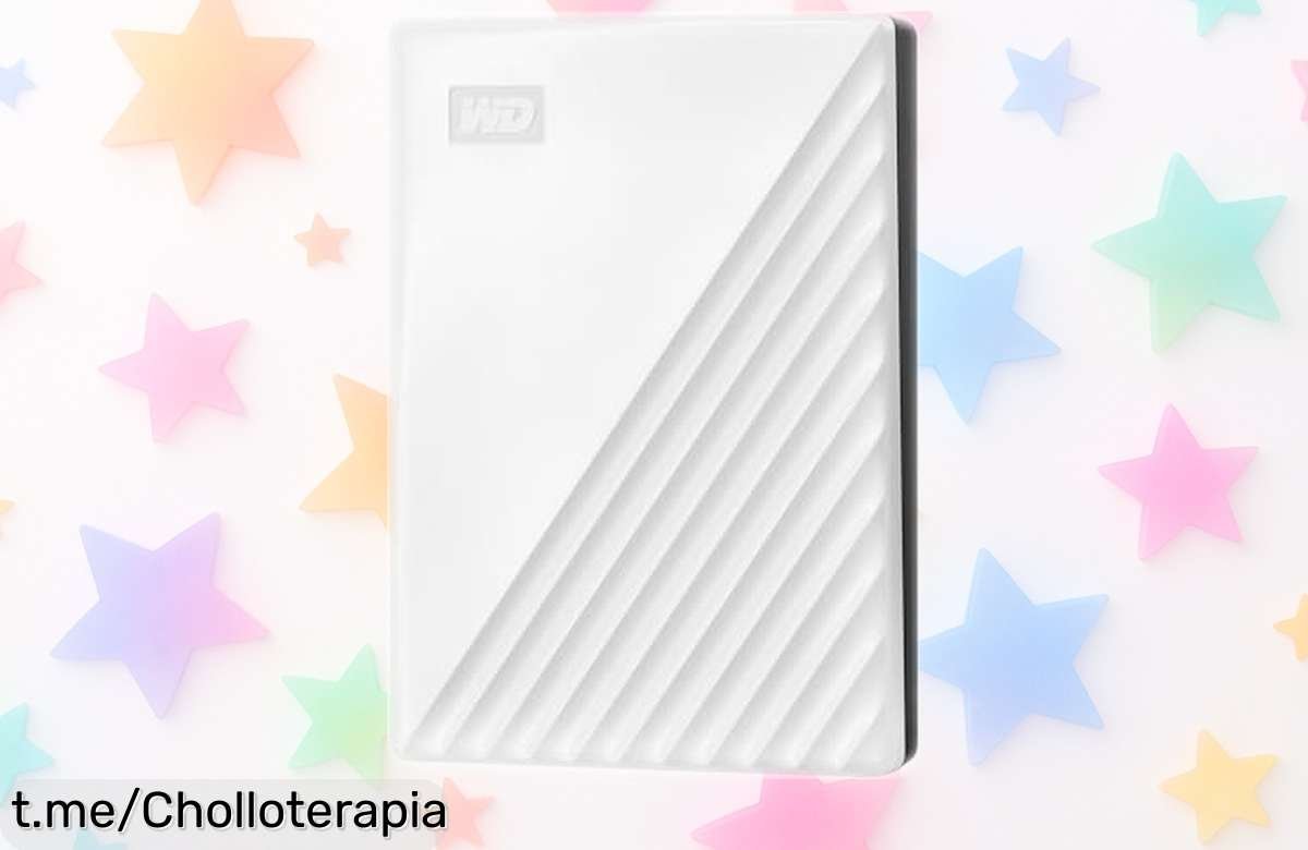 Disco duro externo WD 6TB a precio loco, protege tus recuerdos y guarda todo sin miedo. ¡Solo por tiempo limitado, no te lo dejes escapar!