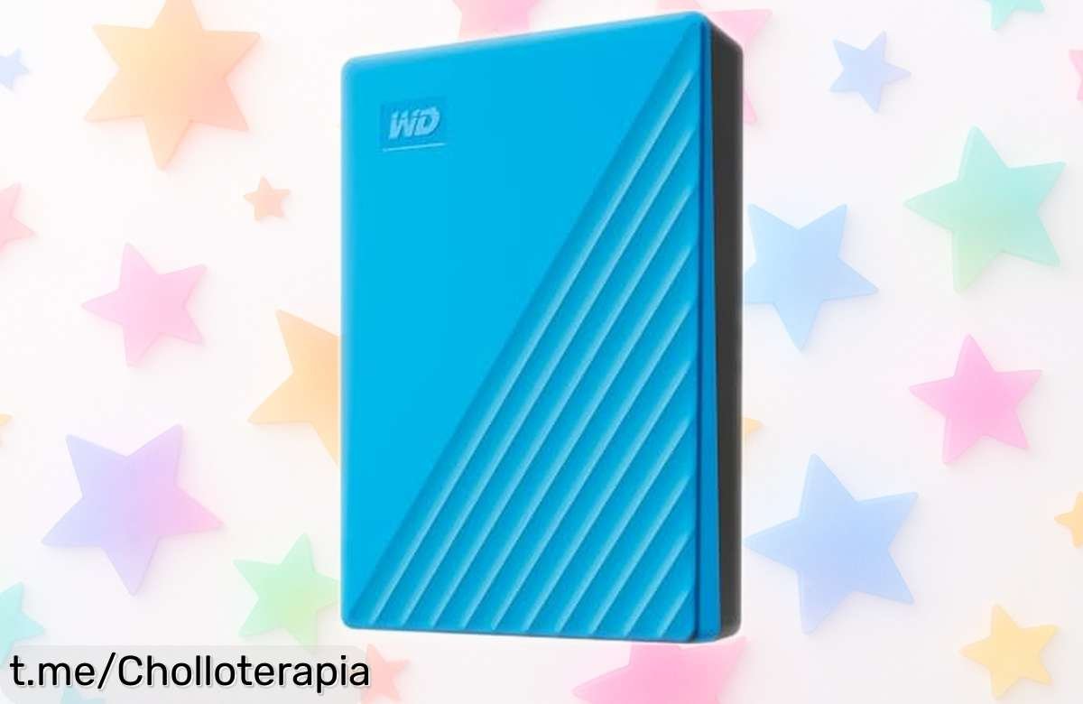 Disco duro externo portátil WD de 6TB, ¡ahora a un precio rebajado que no se volverá a ver! Protege tus recuerdos y aprovecha esta oportunidad única, actúa antes que otros lo hagan.