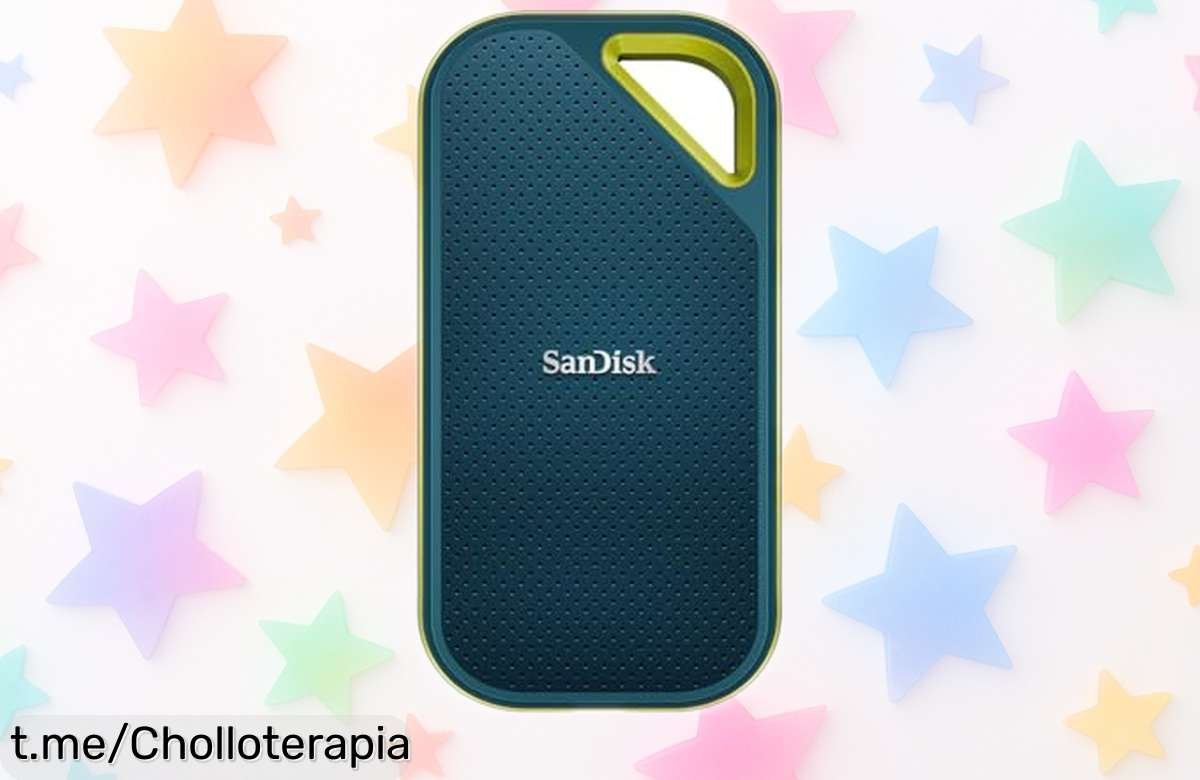 Disco duro portátil SanDisk Extreme Pro 2 TB, ¡rebajado a precio loco! Acelera tu vida digital y guarda tus recuerdos sin preocupaciones. ¡No te lo pierdas, date prisa que vuelan!
