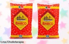 Disfruta de un pack de café en grano Barco Torrefacto: sabor intenso y aroma irresistible a un precio rebajado que no te lo vas a querer perder. ¡Hazlo tuyo antes que se agote!