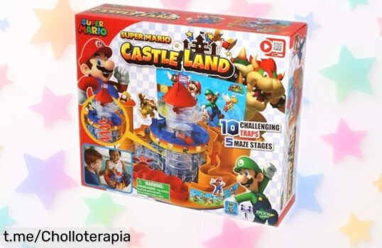 ¡Diviértete a lo grande con el increíble juego de mesa tipo Mario, ahora rebajado a precio loco! Haz que las risas nunca falten en tu familia y no te lo pierdas.