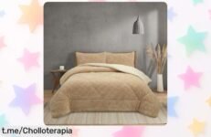 Edredón de invierno extra grueso Novotextil, el regalo cálido que tu dormitorio necesita a un precio rebajado ¡aprovéchalo antes de que se agote!