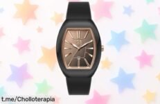 Elegante reloj IceWatch para mujer con esfera degradada y correa negra, super chollo a precio rebajado que hará brillar cada instante. ¡Consíguelo ahora o te quedas sin él!