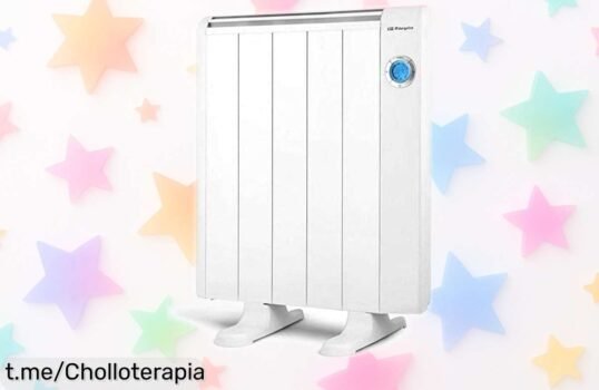 Emisor térmico Orbegozo con mando y programación semanal: chollo increíble con precio rebajado, calienta rápido para hacer de tu hogar un lugar acogedor.