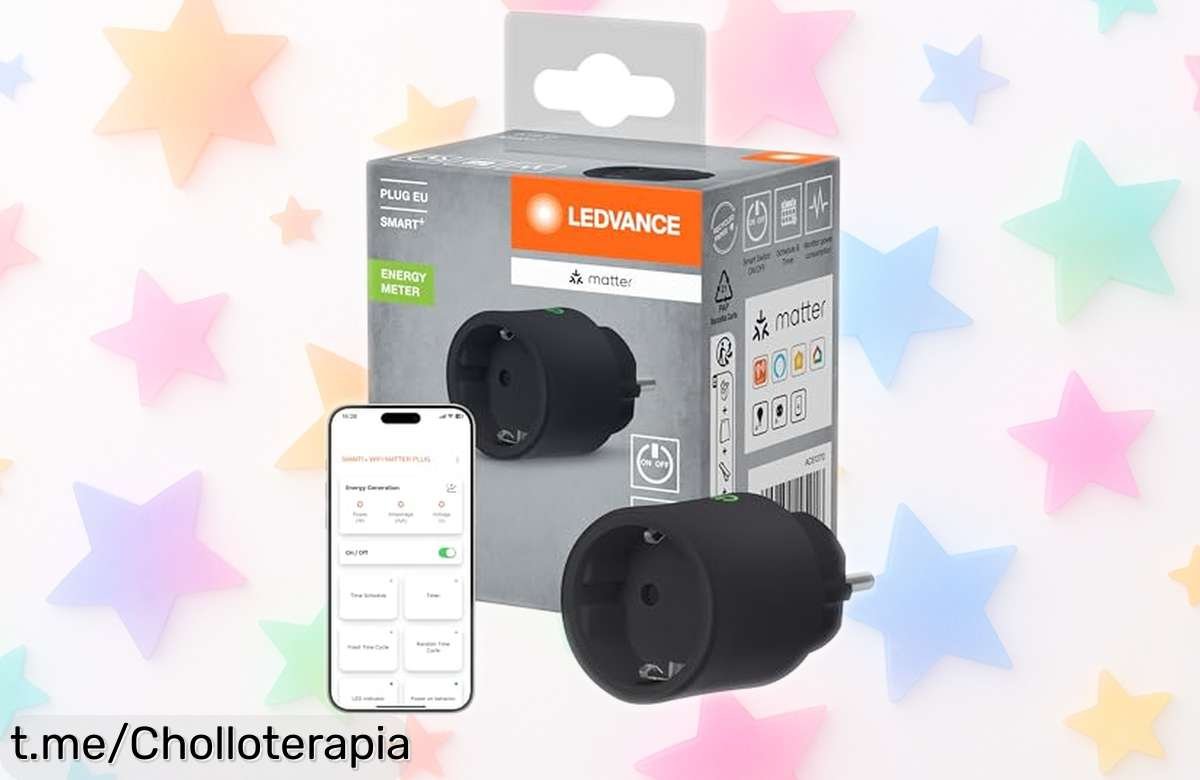 Enchufe inteligente LEDVANCE SMART+ a un precio rebajado que vuela, ¡conéctate y dale vida a tu hogar antes de que se acabe este super chollo!