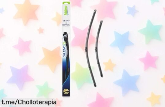 Escobillas Valeo Silencio de 600/500 mm: limpieza alucinante bajo lluvia y nieve a precio rebajado, ¡conduce seguro y ve bien! Aprovecha este ofertón antes que se agote.