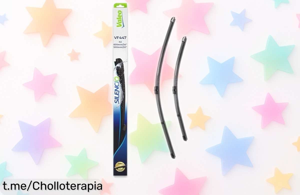 Escobillas Valeo Silencio de 600/500 mm: limpieza alucinante bajo lluvia y nieve a precio rebajado, ¡conduce seguro y ve bien! Aprovecha este ofertón antes que se agote.