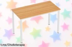 Escritorio para ordenador AuraCraft: mejora tu espacio de trabajo con un diseño robusto y montaje fácil; aprovecha este super chollo y siente la energía positiva todos los días.