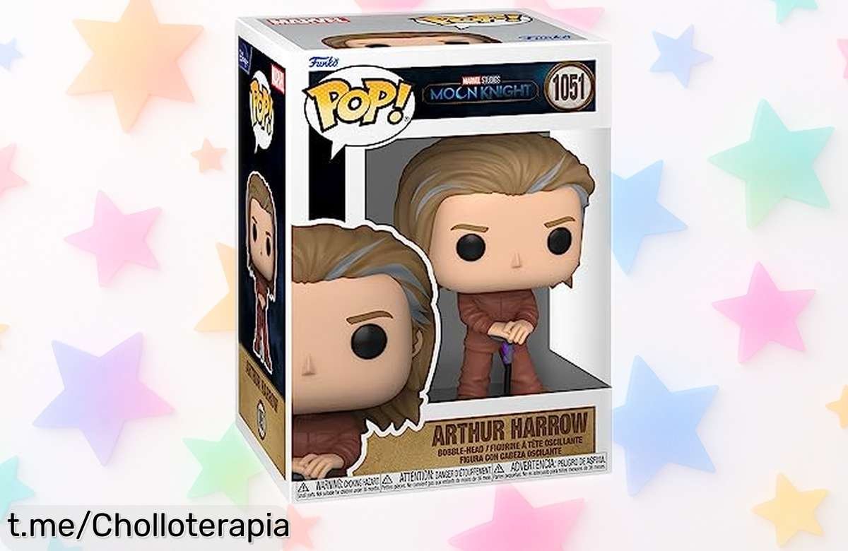 Figura Funko Pop! Moon Knight en oferta rebajada, un chollazo exclusivo que hará brillar tu vitrina. ¡No dejes pasar esta oportunidad única y dale vida a tu colección ya!