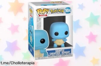 Figura Funko Pop Squirtle Pokémon, ¡super chollo con descuento brutal! No dejes pasar esta oferta limitada que alegrará tu colección y hará sonreír a cualquier fan.