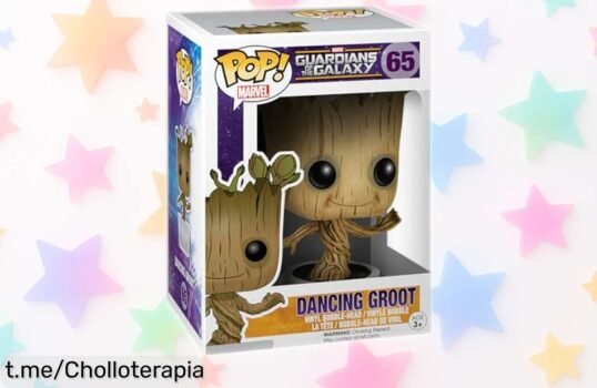 Figura de vinilo Dancing Groot de Marvel a precio rebajado, un super chollo que hará sonreír al fan que adoras. ¡No lo dejes pasar y consíguelo ya!