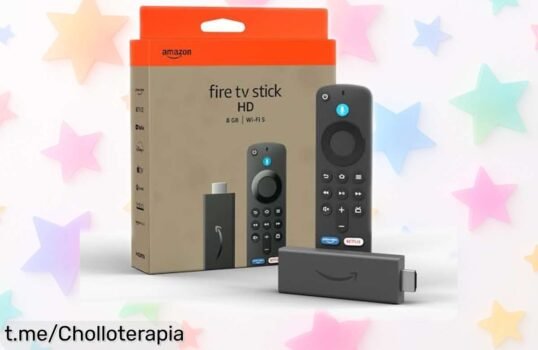 Fire TV Stick HD reacondicionado con mando por voz Alexa a un precio rebajado que vuela, disfruta miles de películas y controla tu hogar ¡No te pierdas esta oportunidad única!