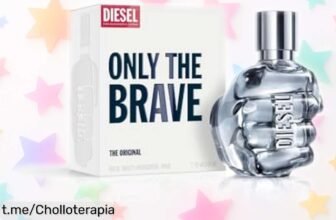 Fragancia intensa Diesel Only the Brave EDT de 35 ml, precio rebajado solo por tiempo limitado: ¡siente la fuerza y confianza que te impulsa a conquistar tus metas con este super chollo!