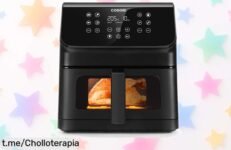 Freidora de aire COSORI Premium II Plus Window 6,2 L a precio loco: disfruta comidas deliciosas y saludables sin complicaciones. ¡No te quedes sin la tuya, corre que vuelan!