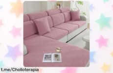 Funda ajustable Ystyle para sofá, super antideslizante y a precio rebajado ¡Protege tu sofá de niños y mascotas con este ofertón limitado antes de que se agote!