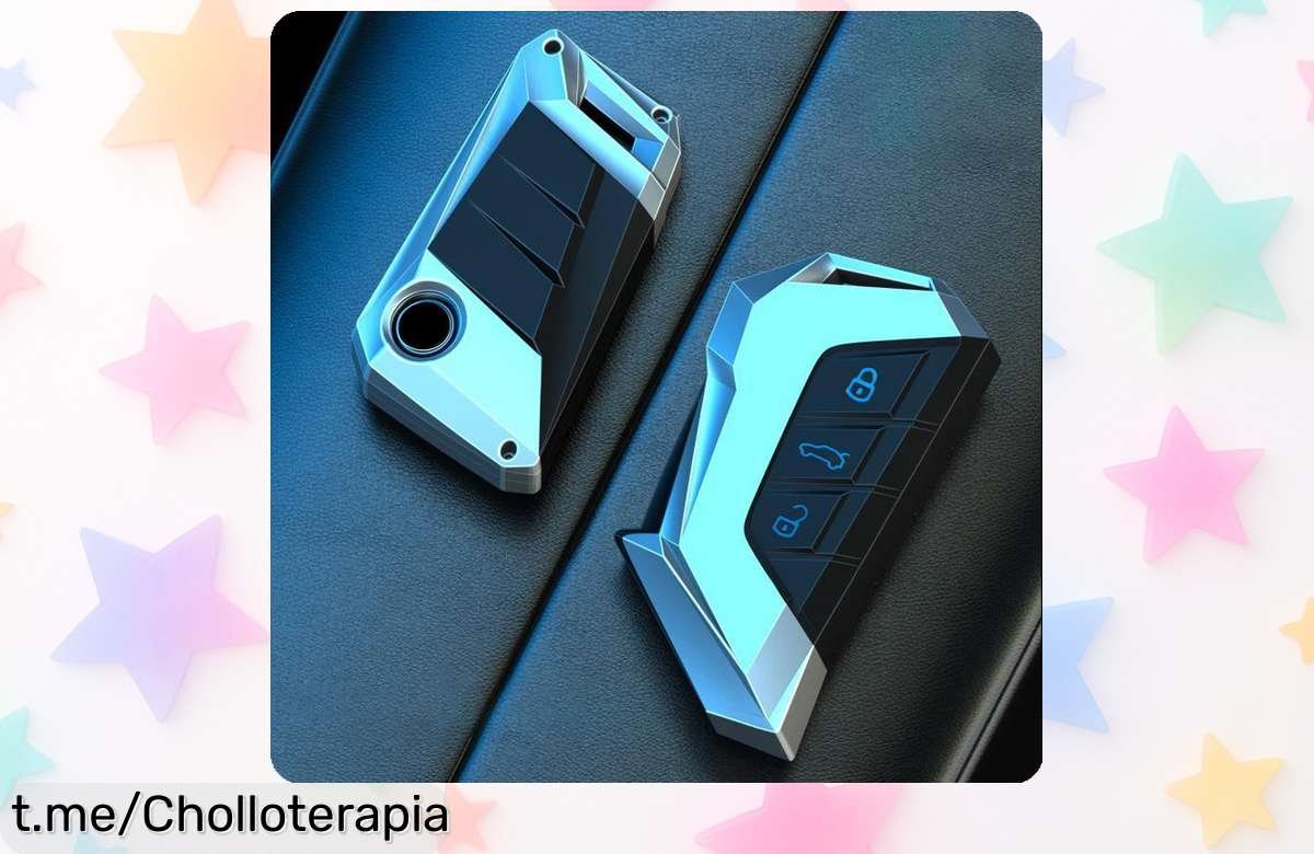 Funda para llave de coche de aleación de Zinc, ¡ahora a precio rebajado! Protege tu VW Golf o Seat Leon con estilo y aprovecha este super chollo antes que se agote.