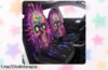 Fundas cool para asientos de coche con diseño sugar skull; dale estilo único a tu auto y aprovecha este super chollo ¡Precio rebajado solo por tiempo limitado!