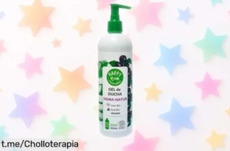 Gel de ducha hidratante HidraNatur Happy Bio a precio rebajado: la oferta brutal para mimar tu piel y comenzar el día con energía. ¡No te lo pierdas, merece un capricho ya!