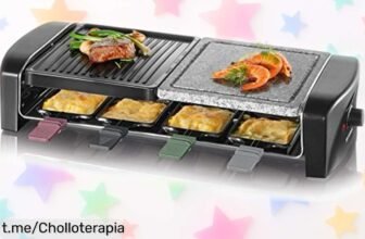 Grill raclette Severin para 8 personas: ¡super chollo en rebajas para disfrutar momentos únicos y deliciosos en casa! Corre, que no quedan muchos.
