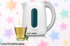 Hervidor de agua Cecotec Thermosense 1,7 L a un precio loco: calienta tu café o té al instante con este super chollo que transformará tus mañanas en momentos cálidos y placenteros.