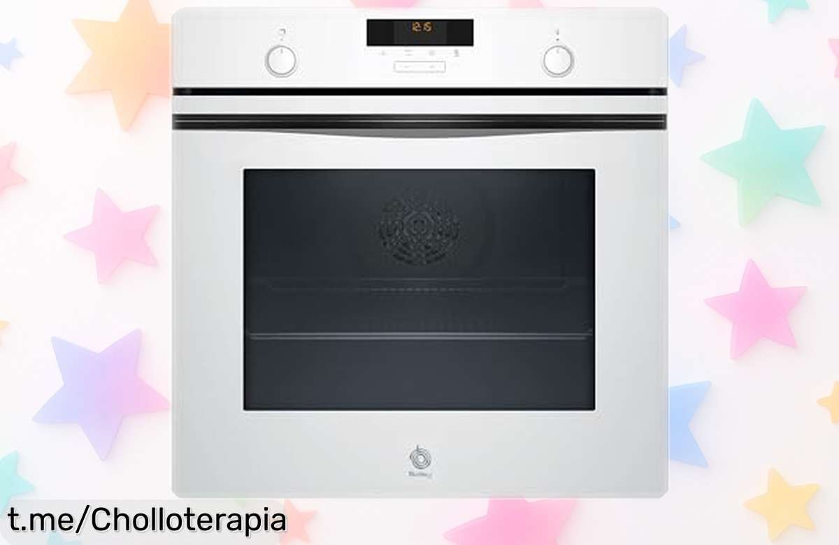 Horno multifunción Balay con limpieza Aqualisis a precio loco, un súper chollo para que cocinar sea un gustazo. ¡No lo dejes escapar, pon tu cocina en modo chef ya!