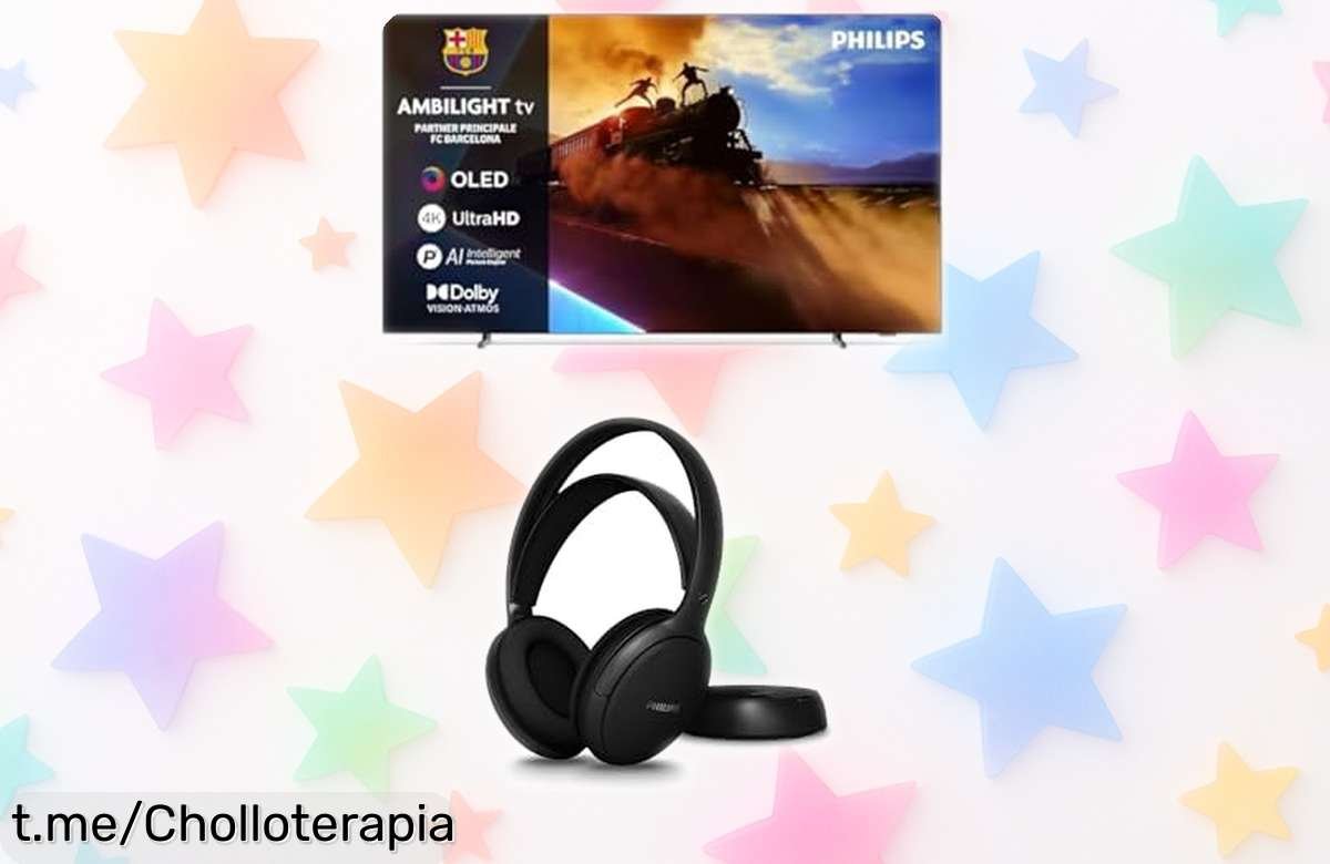 Impactante televisor OLED 4K Philips con Ambilight a precio rebajado ¡Solo unas pocas unidades disponibles, lleva la emoción del cine a casa hoy mismo!