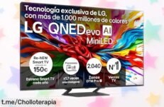 Impresionante TV de 65 pulgadas con MiniLED y 144 Hz, ¡ahora a precio rebajado! No dejes escapar esta súper oferta que mejorará tus tardes al instante.