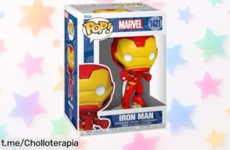 Impresionante figura Iron Man de Marvel en vinilo, ¡rebajada a un precio loco! Dale alegría a tu escritorio y sorprende a los fans antes que se agote.