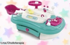 Impresionante juguete Nursery Center de enfermería con 3 zonas y 13 accesorios. Diversión asegurada a precio rebajado, ¡no te quedes sin el tuyo! Corre que vuelan las unidades.