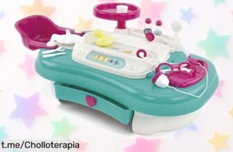 Impresionante juguete Nursery Center de enfermería con 3 zonas y 13 accesorios. Diversión asegurada a precio rebajado, ¡no te quedes sin el tuyo! Corre que vuelan las unidades.