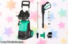 Impresionante lavadora a presión Amazon Basics de 2200 W, ahora con un ofertón que no puedes dejar escapar para tener tu hogar impecable ya mismo.