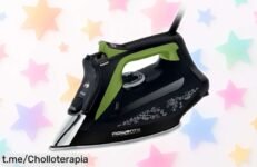 Impresionante plancha de vapor Rowenta Eco Intelligence, ahora a precio muy bajo para que tu ropa brille y luzca como nueva. ¡No te pierdas este ofertón!