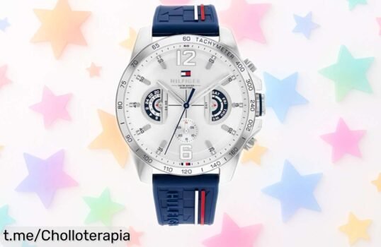 Impresionante reloj Tommy Hilfiger multifuncional, súper resistente y a precio loco en un ofertón que vuela: ¡luce estilo y seguridad cada día! No te lo pierdas.