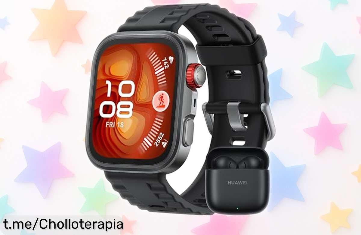 Impresionante reloj inteligente con cristal de zafiro y titanio, ¡rebajado! Aprovecha este super chollo que transformará tus aventuras en recuerdos inolvidables.