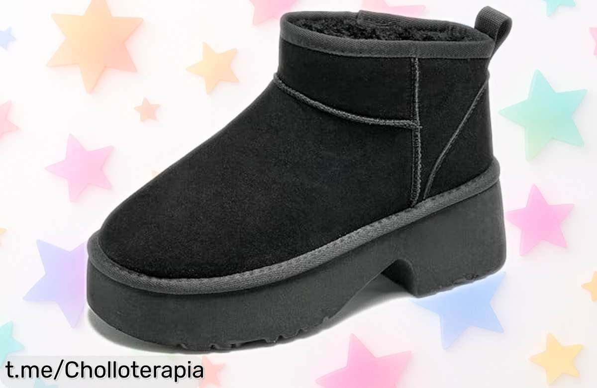 Impresionantes botines de tacón grueso Mishansha para mujer con suela antideslizante y diseño elegante a precio rebajado, ¡no te quedes sin el tuyo y brilla este invierno!