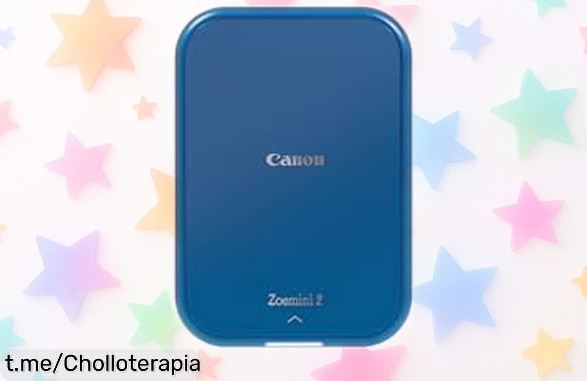 Impresora fotográfica instantánea Canon Zoemini 2 a precio rebajado, inmortaliza tus momentos en pegatinas únicas ¡No dejes pasar este chollazo y hazte con ella ya!