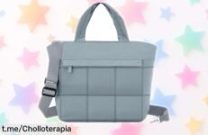 Increíble bolso tote acolchado Vaschy para mujer, ¡rebajado a precio loco! Organiza tu día y transforma tu look en segundos. No esperes más, ¡hazlo tuyo ya y lucé increíble!