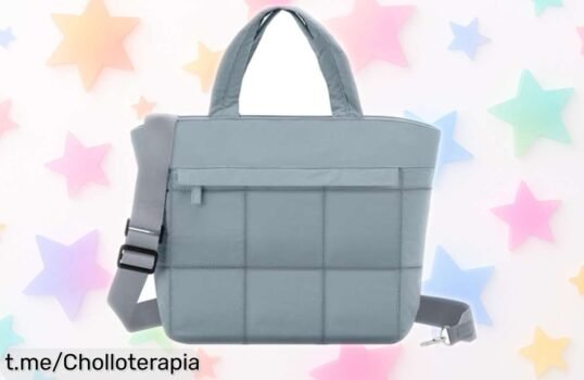 Increíble bolso tote acolchado Vaschy para mujer, ¡rebajado a precio loco! Organiza tu día y transforma tu look en segundos. No esperes más, ¡hazlo tuyo ya y lucé increíble!