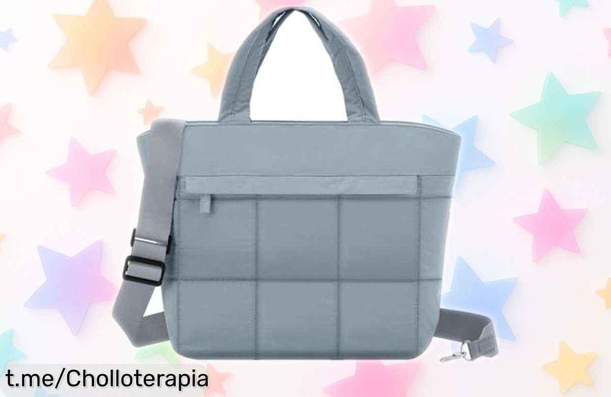 Increíble bolso tote acolchado Vaschy para mujer, ¡rebajado a precio loco! Organiza tu día y transforma tu look en segundos. No esperes más, ¡hazlo tuyo ya y lucé increíble!