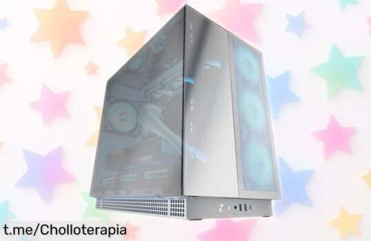 Increíble caja gaming Mars Gaming con triple cristal y espacio para 11 ventiladores, a un precio muy bajo; monta tu PC soñada ¡no dejes escapar este chollo que se va volando!