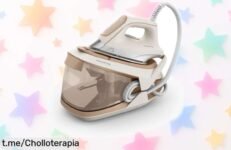 Increíble centro de planchado compacto Rowenta, con vapor potente y golpe extra ¡No te quedes sin él! Aprovecha la oferta rebajada antes de que se agote y dale a tu ropa el cariño que necesita.