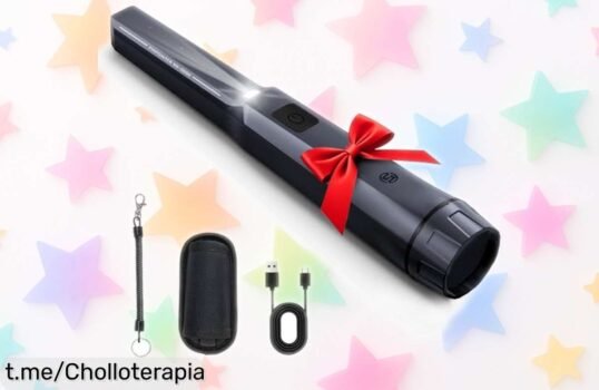 Increíble detector de metales SUNPOW recargable, precisión en la búsqueda a 15 cm y bajo el agua. ¡No dejes escapar esta oferta irresistible que hará latir tu corazón!