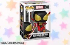 Increíble figura Funko Pop Marvel Spider Man Miles Iron Spider, precio muy bajo y rebajado por tiempo limitado: ¡haz que tu colección brille con este super chollo!