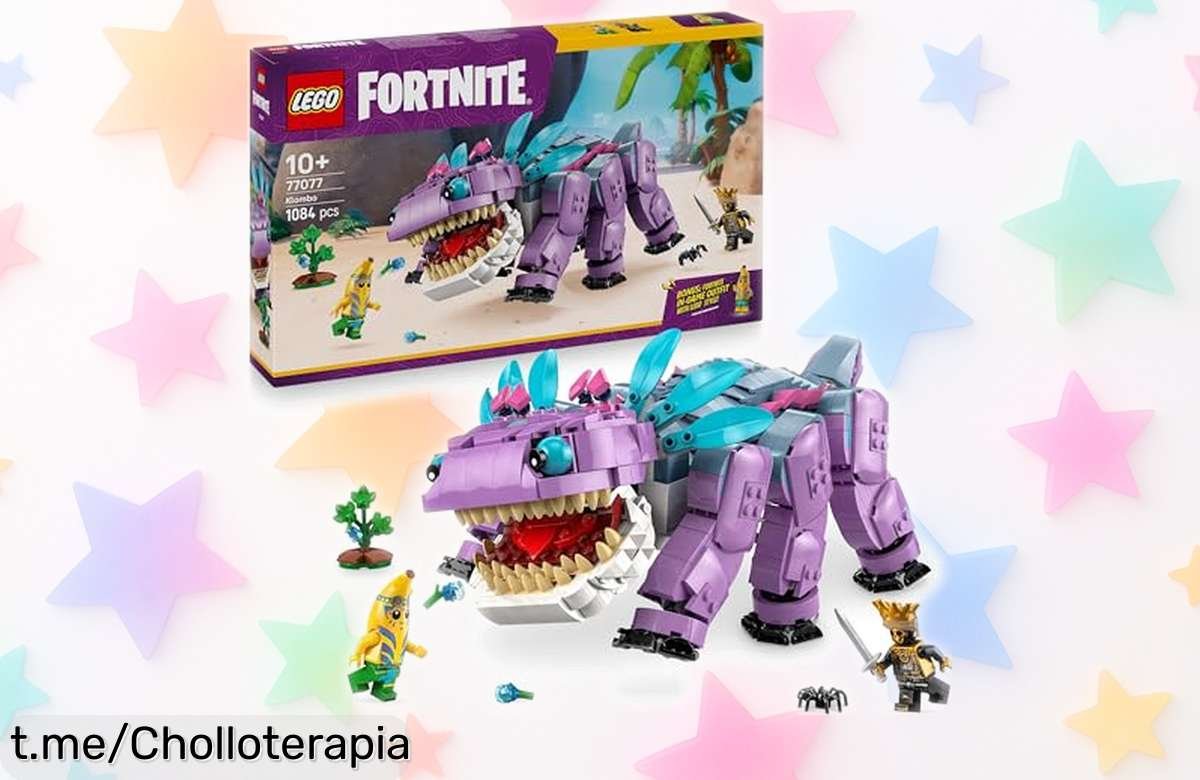 Increíble figura de dinosaurio Klombo de LEGO Fortnite, precio rebajado para los más fanáticos ¡Atrapa la emoción en cada aventura y no te lo pierdas!