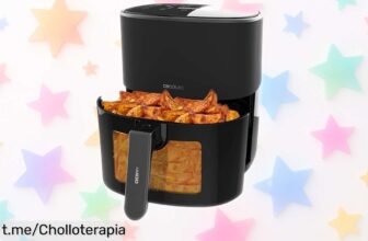 Increíble freidora de aire Cecotec sin aceite de 6,5L a precio rebajado; cocinas sano y delicioso en un abrir y cerrar de ojos ¡Aprovecha esta oferta antes que se agote!